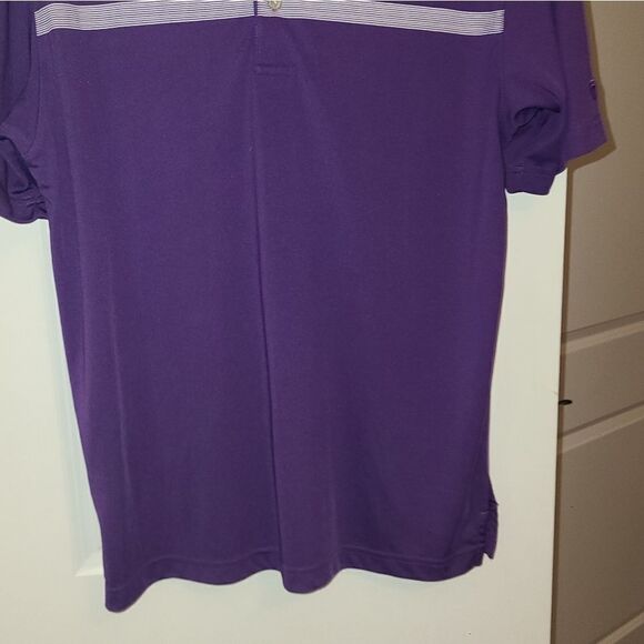Pro Tour Purple Vintage Inspired Golf Polo Shirt - Picture 4 of 10